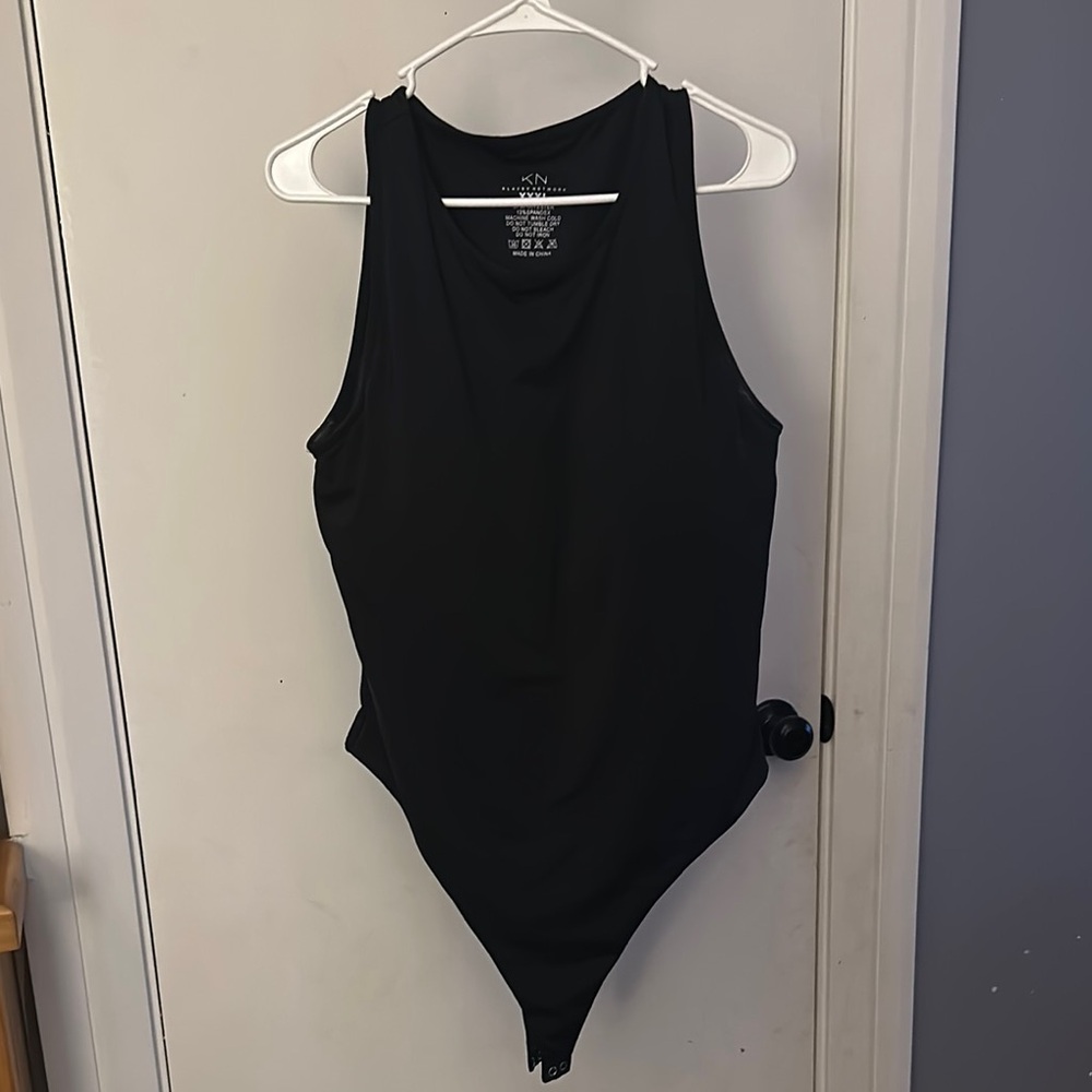 Klassy Network Black Bodysuit